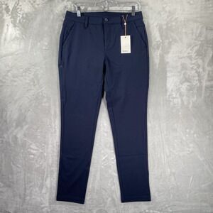 Quince Pants mens 30x30 Clubhouse Tapered Fit Chino Performance Stretch Blue NWT